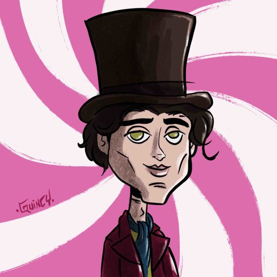 Willy WONKA (aka Timothée CHALAMET)